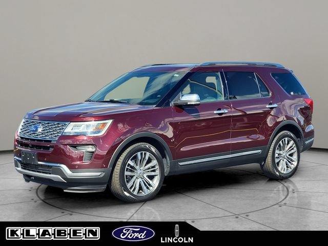 Certified 2018 Ford Explorer Platinum