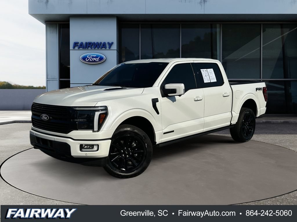 Certified 2025 Ford F150 Platinum w/ Equipment Group 702A High