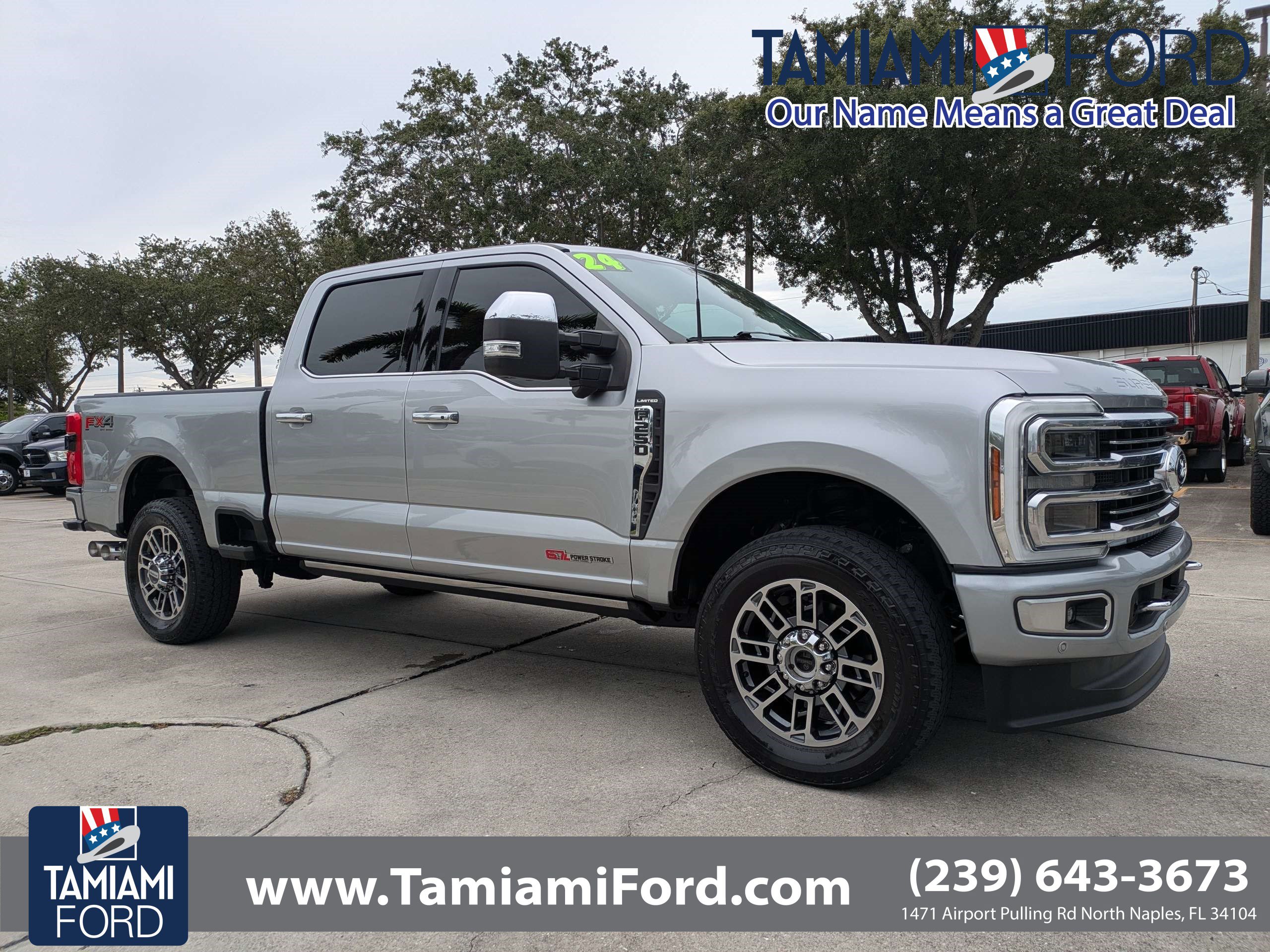 Certified 2024 Ford F250 Limited w/ FX4 Off-Road Package AWD/4WD image 1