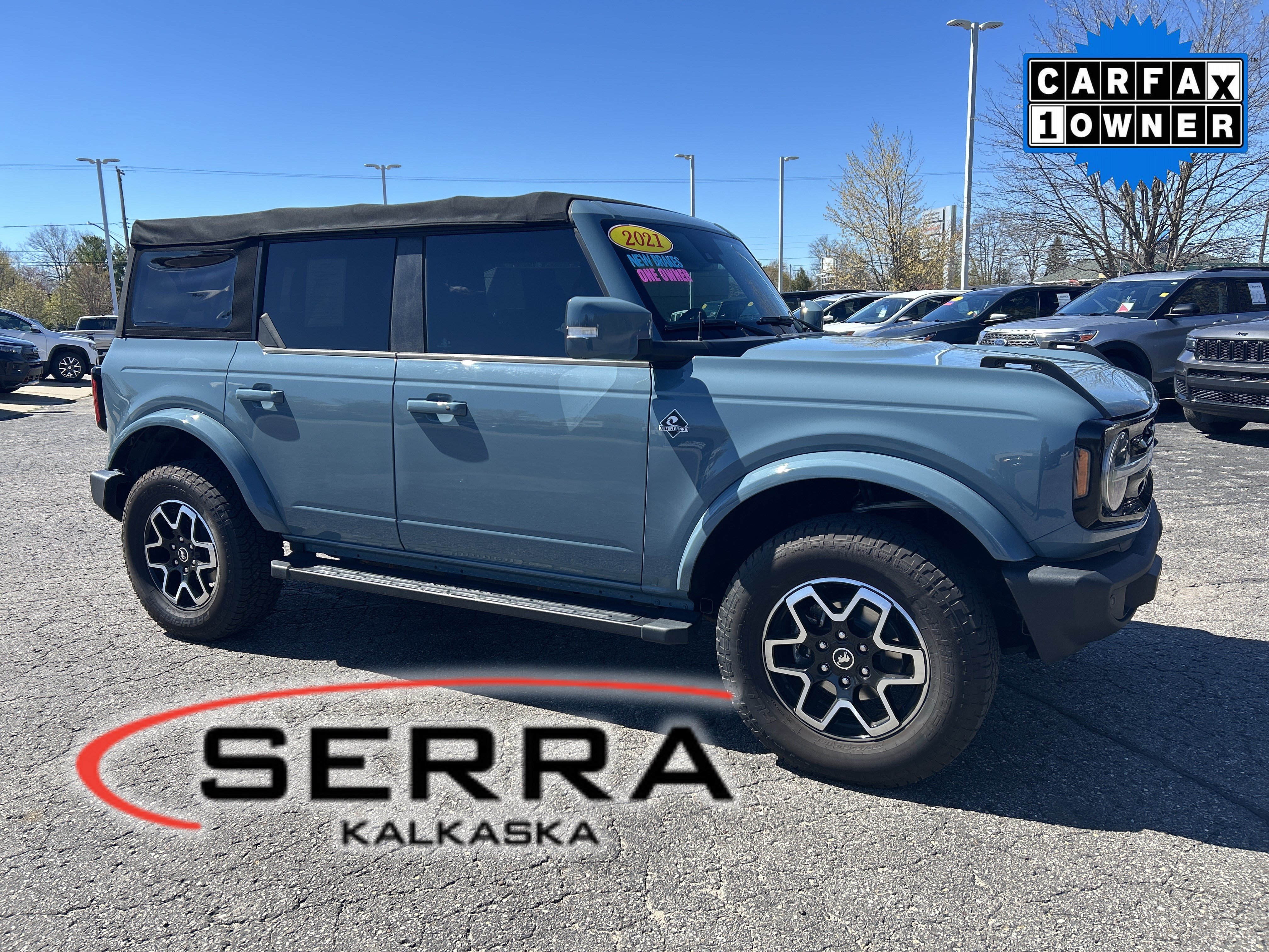Certified 2021 Ford Bronco Outer Banks AWD/4WD image 1