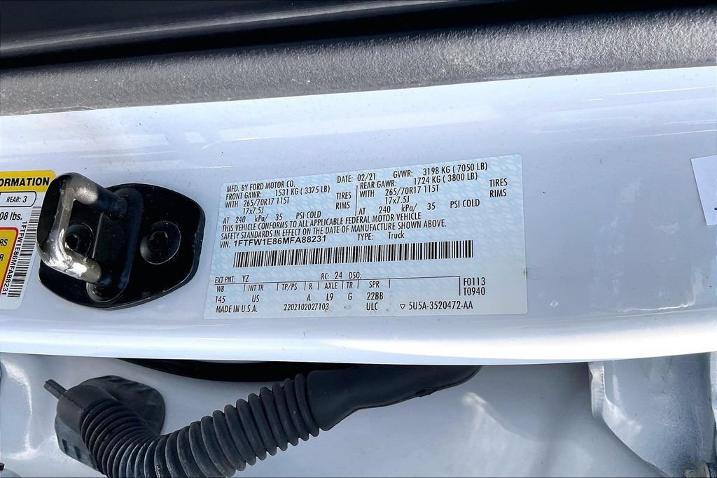 Certified 2021 Ford F150 XLT AWD/4WD image 34