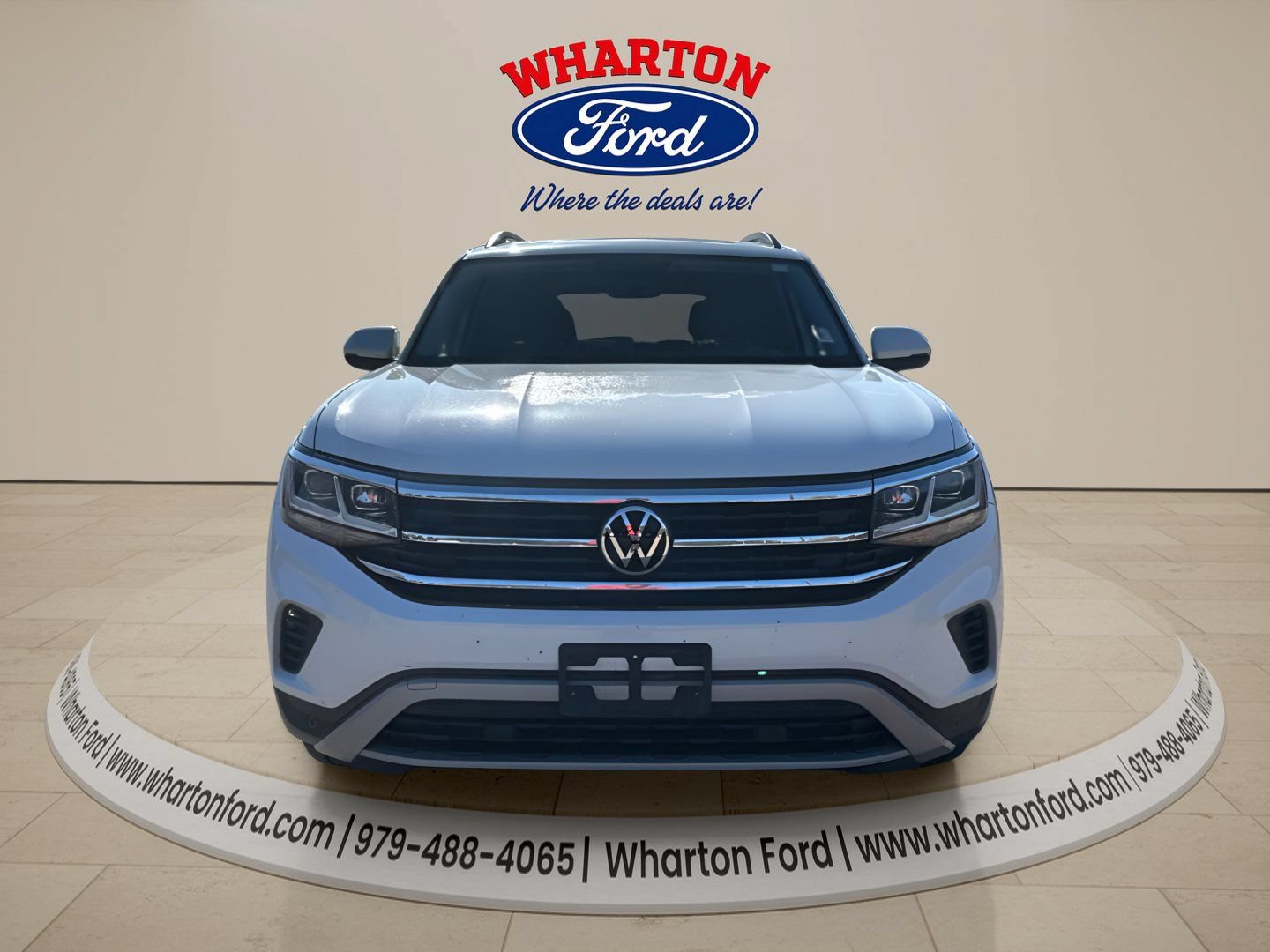 Used 2021 Volkswagen Atlas SE w/ Panoramic Sunroof Package FWD image 9