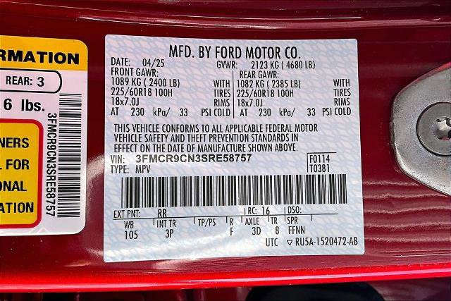 Certified 2025 Ford Bronco Sport Outer Banks w/ Outer Banks Tech Package+ image 33