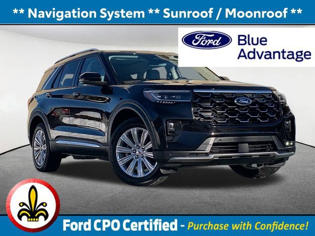 Certified 2025 Ford Explorer Platinum w/ LUX Leather Package image 6