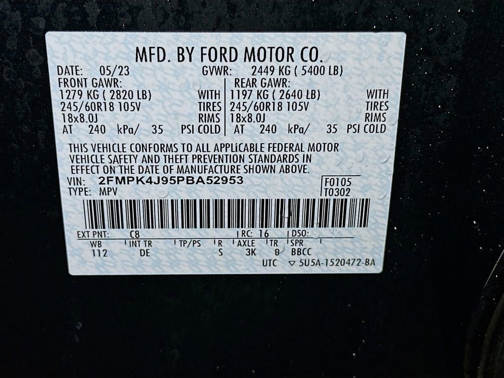 Certified 2023 Ford Edge SEL w/ Convenience Package AWD/4WD image 24