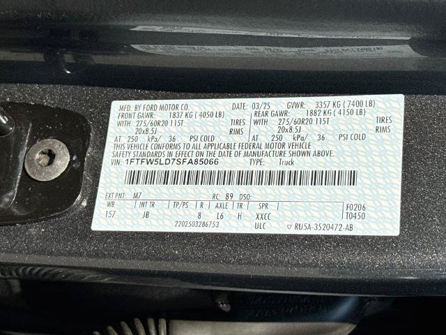 Certified 2025 Ford F150 Lariat w/ Equipment Group 502A High AWD/4WD image 24