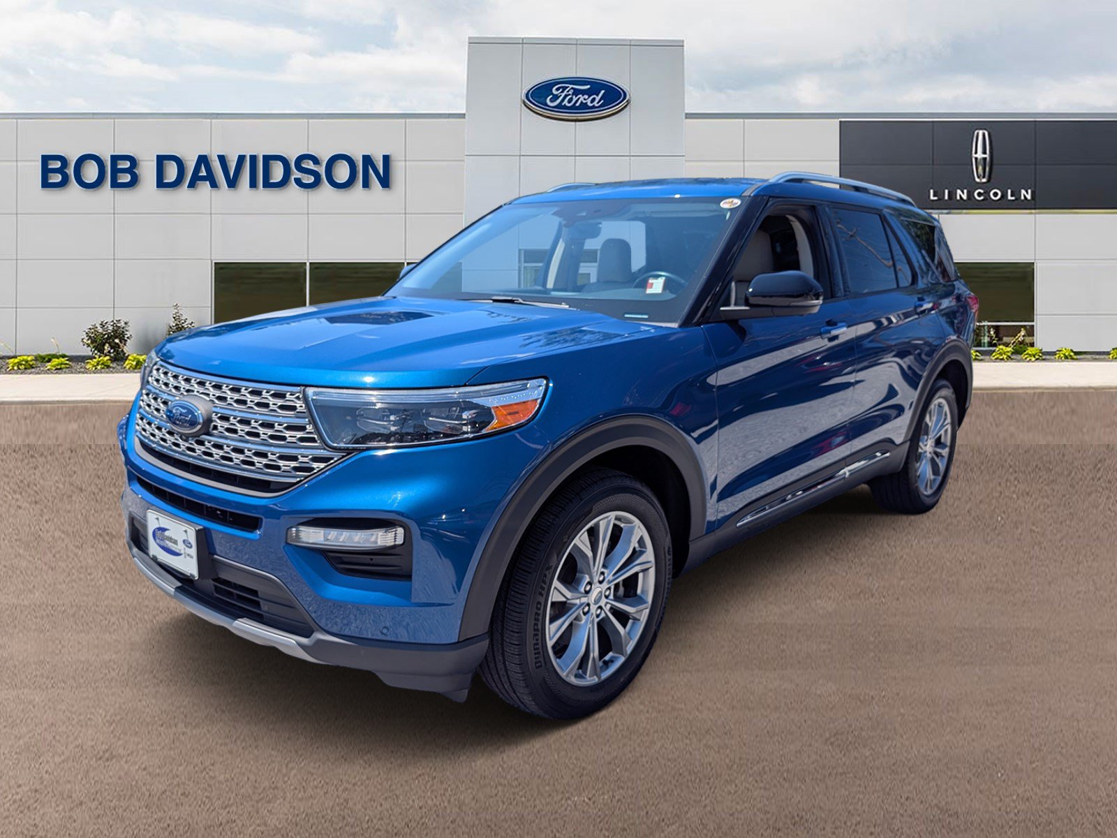 Certified 2020 Ford Explorer Limited AWD/4WD image 1