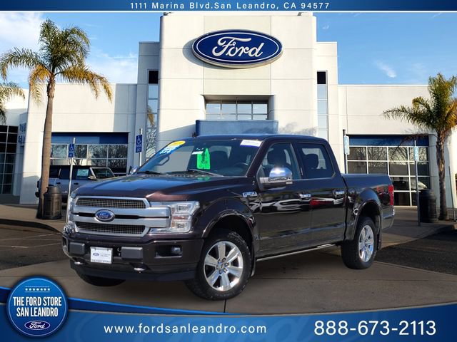 Certified 2019 Ford F150 Platinum w/ Max Trailer Tow Package