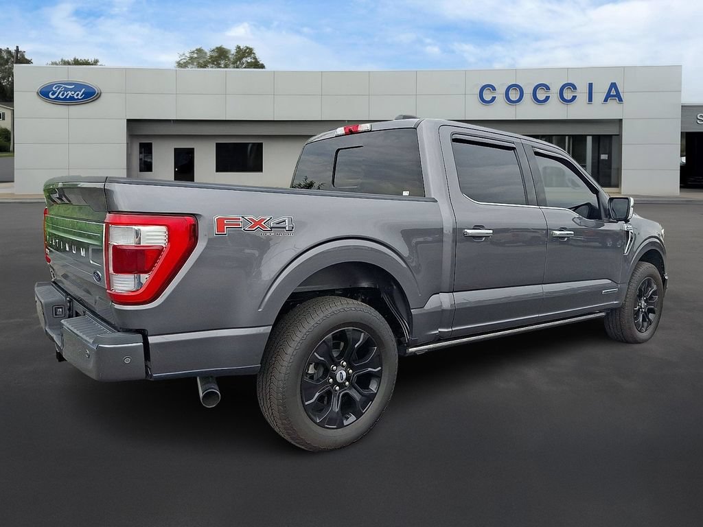 Certified 2021 Ford F150 Platinum w/ Equipment Group 701A High AWD/4WD image 4