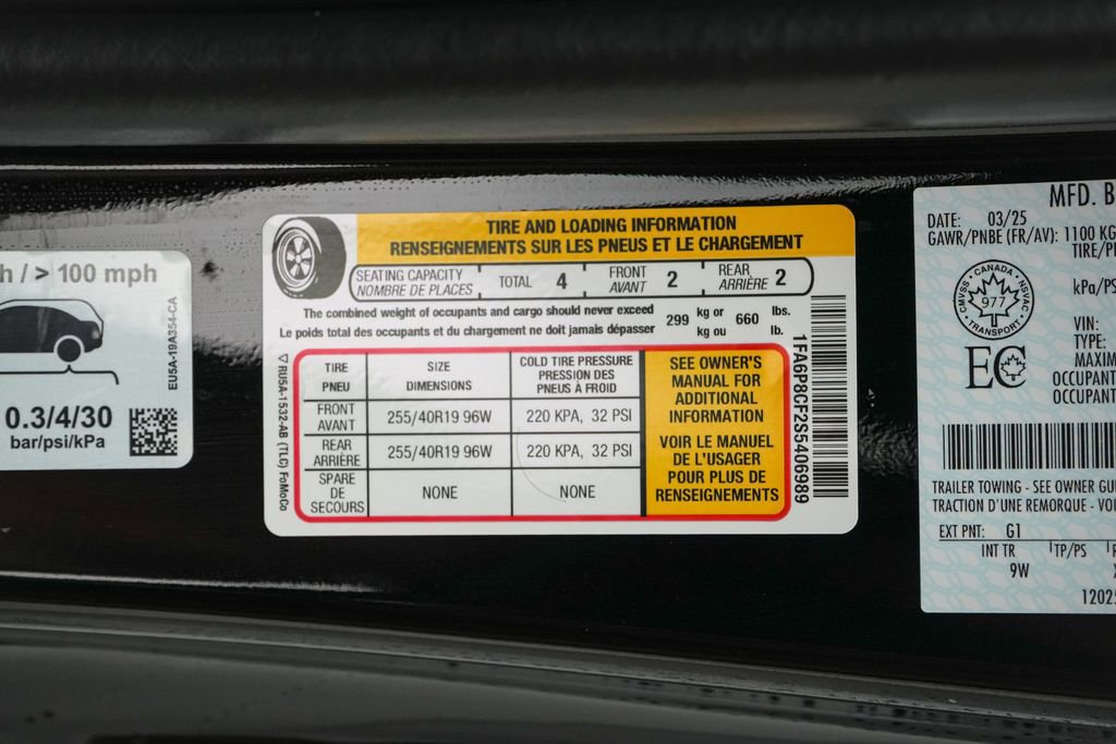 Certified 2025 Ford Mustang GT Premium RWD image 28