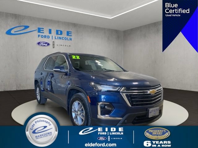 Used 2022 Chevrolet Traverse LT w/ LPO, Floor Liner Package