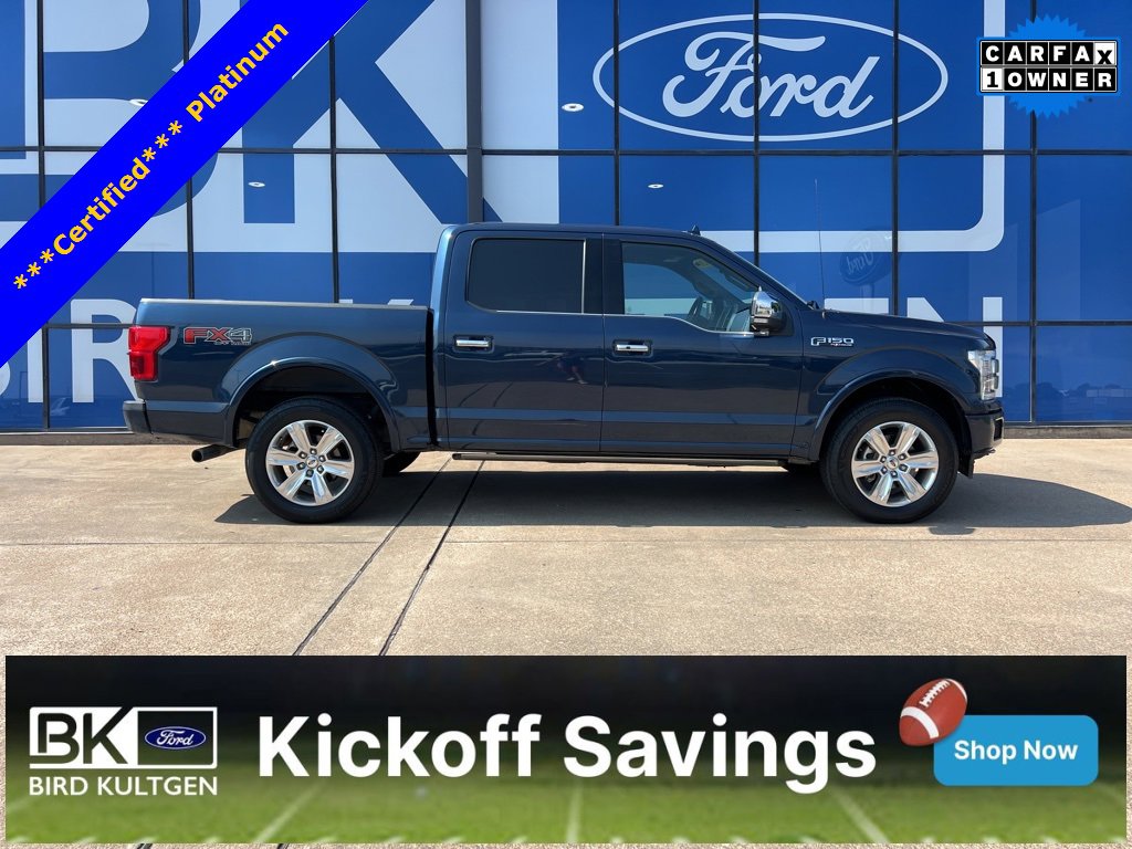 Certified 2020 Ford F150 Platinum w/ Equipment Group 701A Luxury