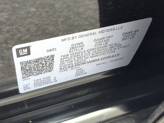 Used 2021 Buick Enclave Avenir w/ Avenir Technology Package FWD image 31