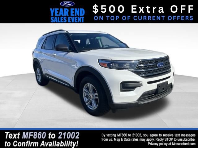 Certified 2022 Ford Explorer XLT w/ Class IV Trailer Tow Package