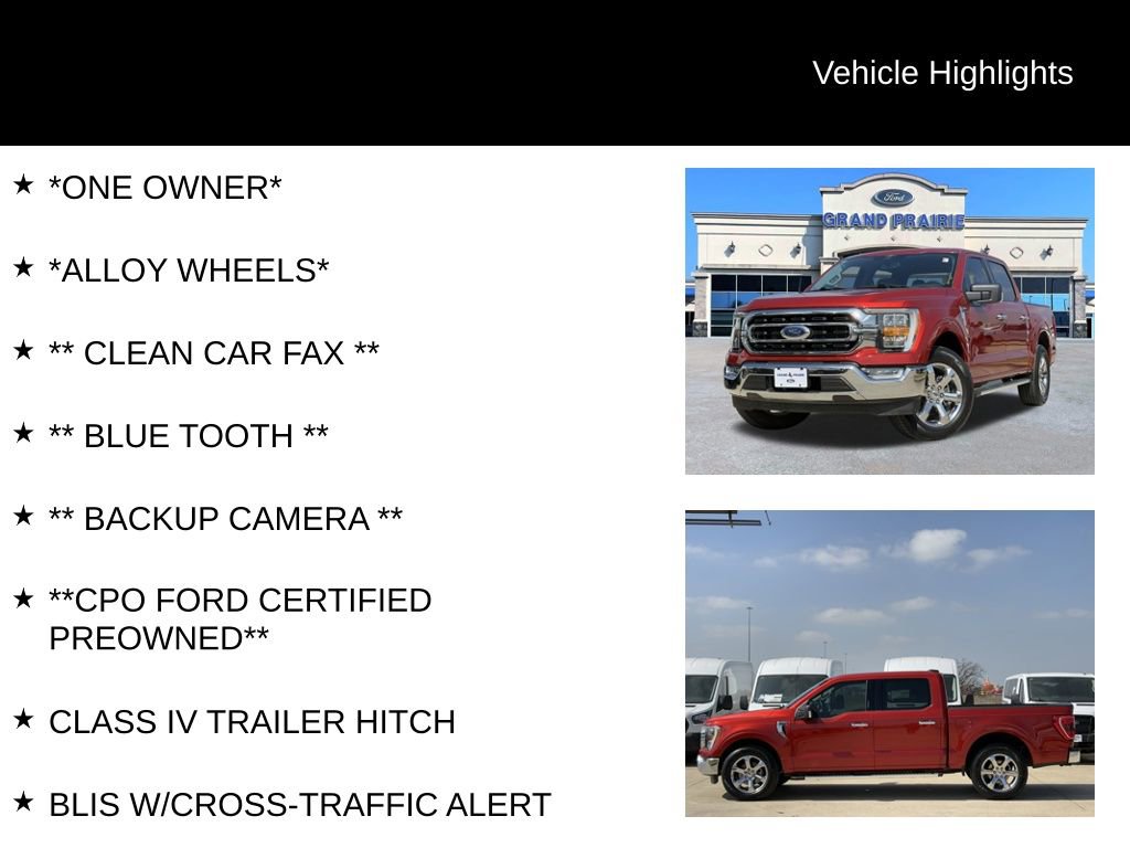 Certified 2023 Ford F150 XLT w/ Equipment Group 302A High image 4