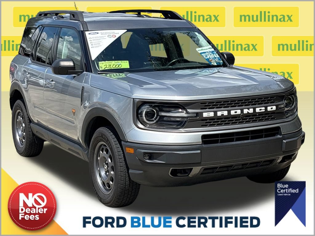 Certified 2022 Ford Bronco Sport Badlands w/ Premium Package