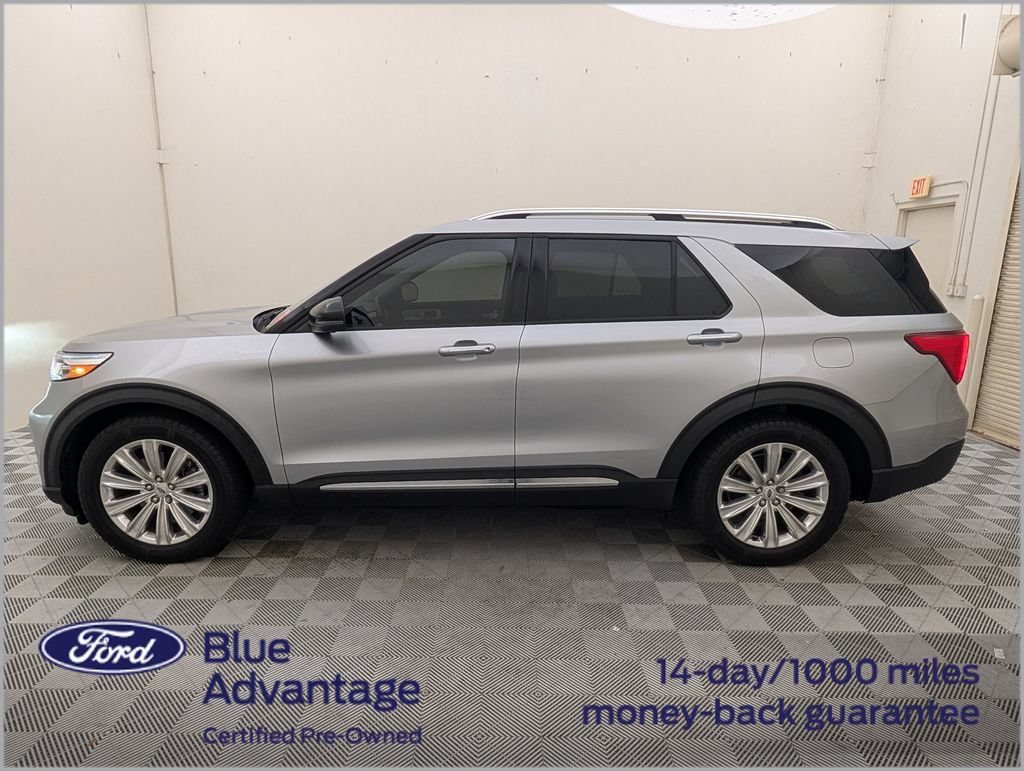 Certified 2021 Ford Explorer Limited w/ Hybrid Equipment Group 310A RWD image 9