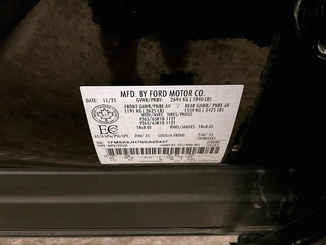Certified 2022 Ford Explorer Timberline AWD/4WD image 34