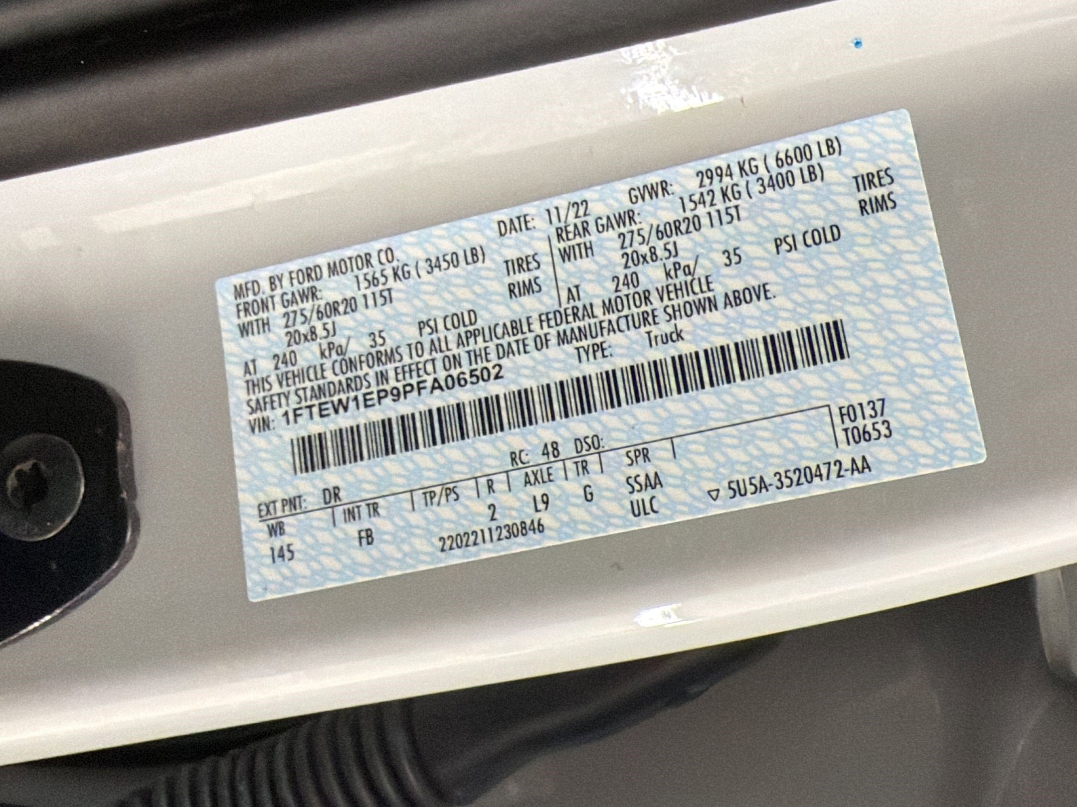 Certified 2023 Ford F150 XLT w/ Equipment Group 302A High image 20