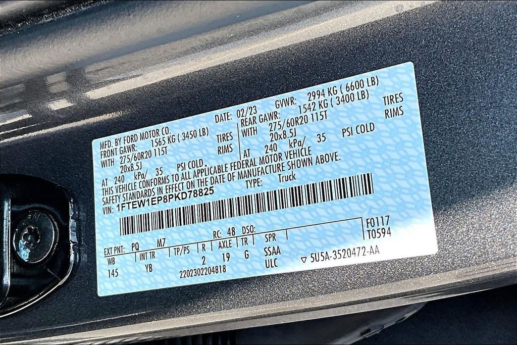 Certified 2023 Ford F150 XLT w/ Equipment Group 302A High AWD/4WD image 31
