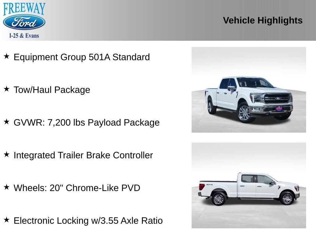 Certified 2024 Ford F150 Lariat w/ Tow/Haul Package image 7
