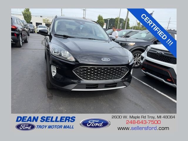 Certified 2020 Ford Escape SEL
