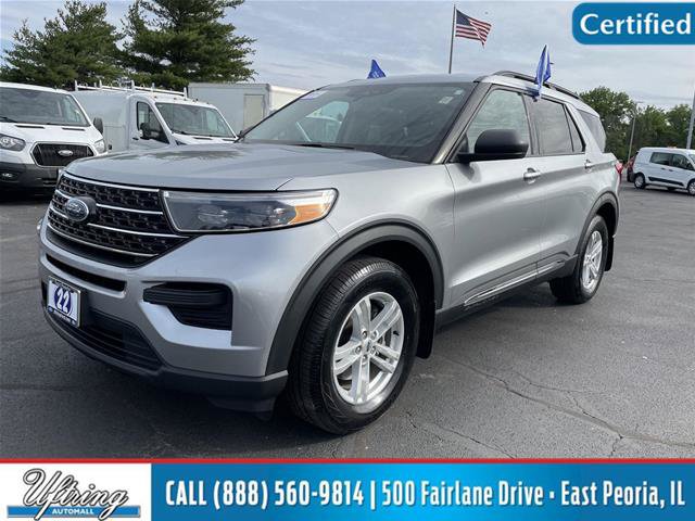 Certified 2022 Ford Explorer XLT w/ Class IV Trailer Tow Package