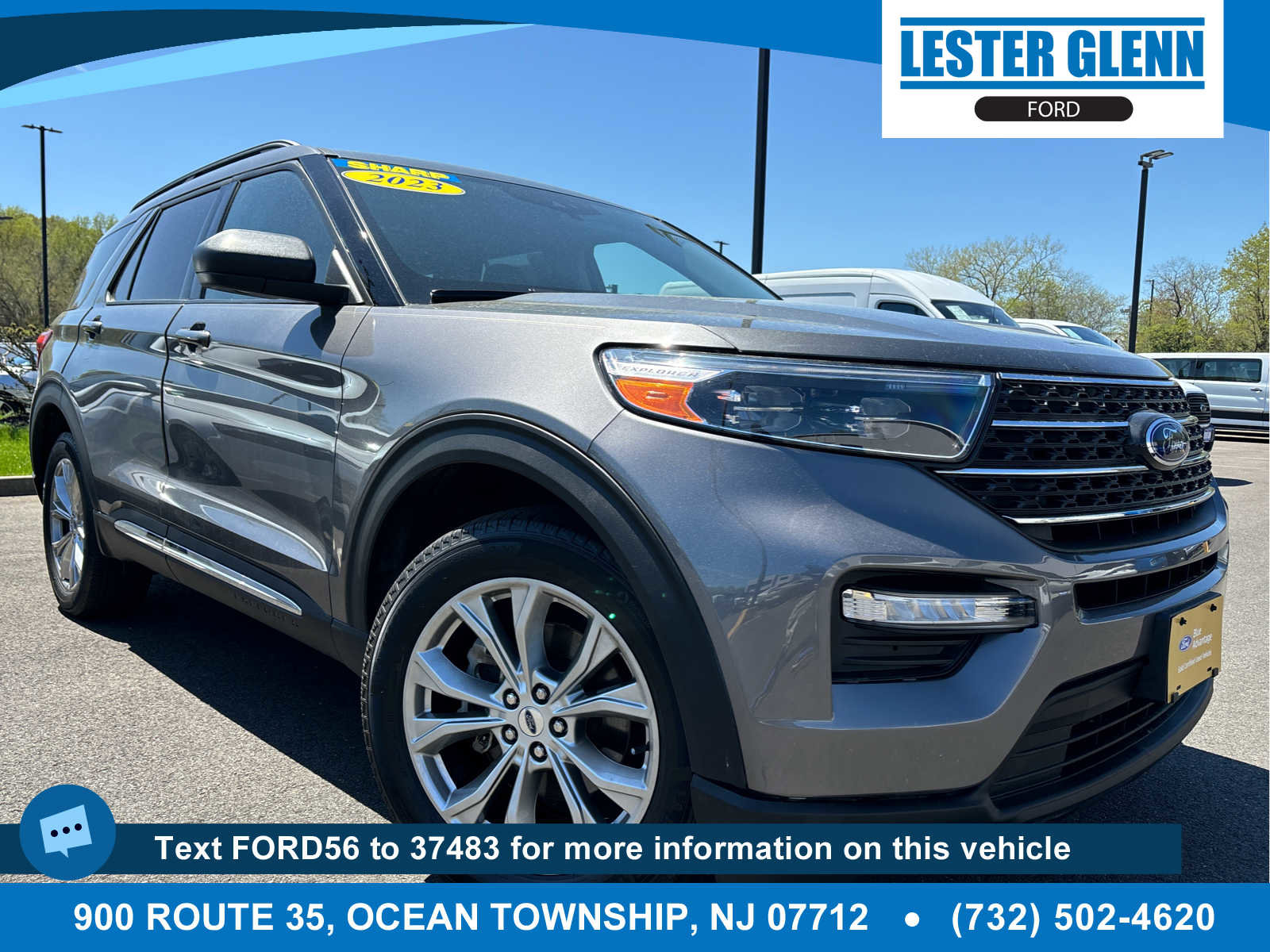 Certified 2023 Ford Explorer XLT w/ Equipment Group 202A