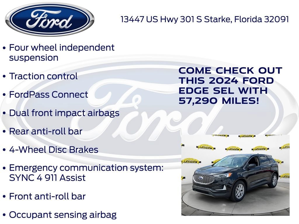 Certified 2024 Ford Edge SEL AWD/4WD image 27
