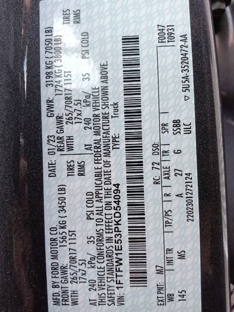 Certified 2023 Ford F150 XLT AWD/4WD image 34