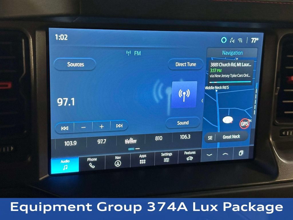 Certified 2025 Ford Bronco Raptor w/ Interior Carbon Fiber Pack AWD/4WD image 4