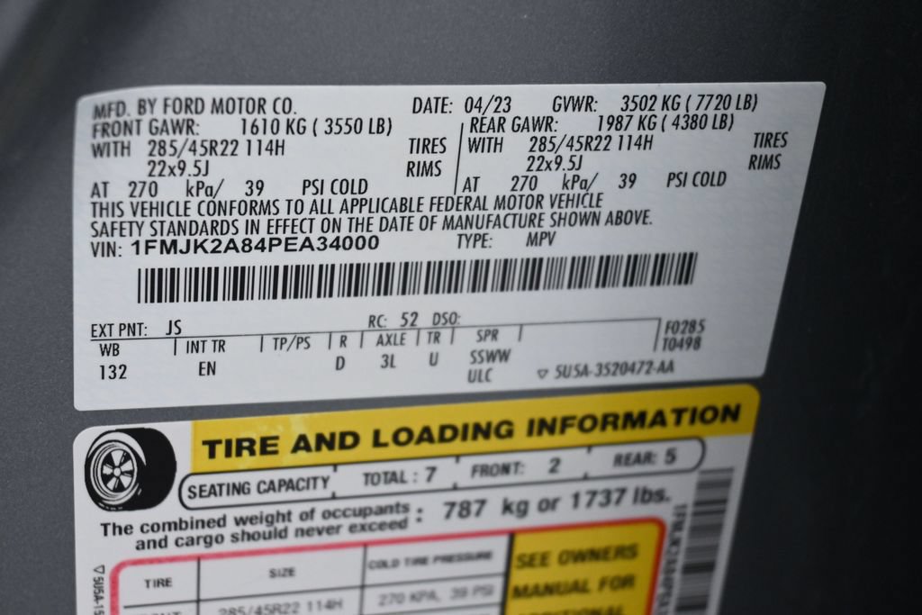 Certified 2023 Ford Expedition Max Limited AWD/4WD image 20