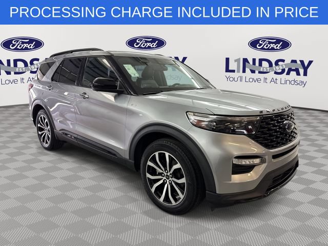 Certified 2023 Ford Explorer ST-Line w/ Class IV Trailer Tow Package