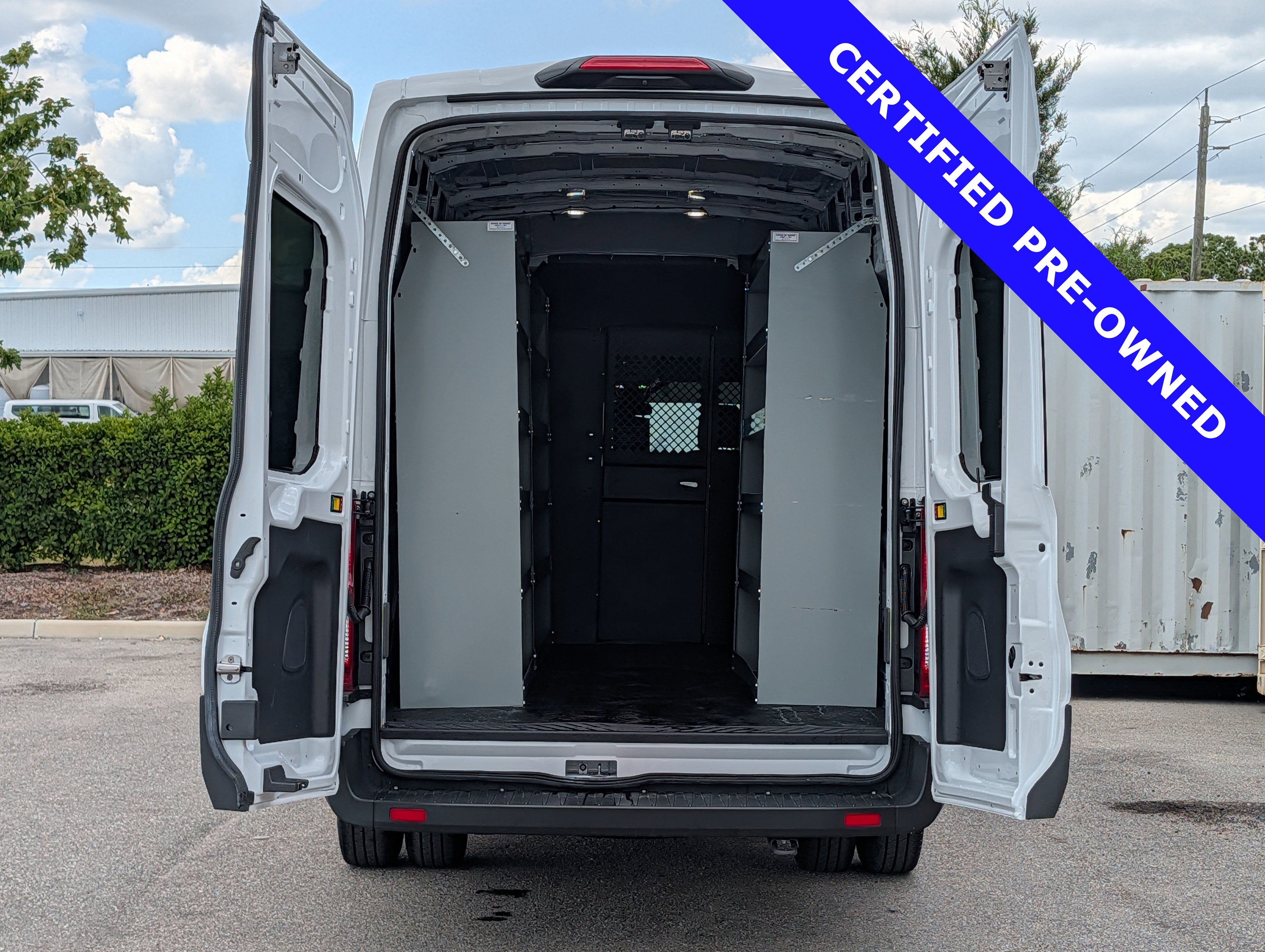 Certified 2024 Ford Transit 350 148 High Roof DRW AWD w/ Exterior Upgrade Package image 13