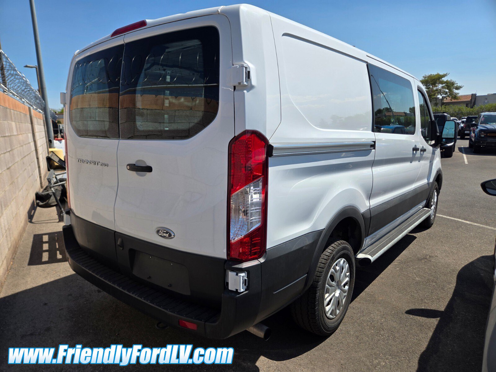 Certified 2025 Ford Transit 250 Low Roof w/ Exterior Upgrade Package RWD image 3