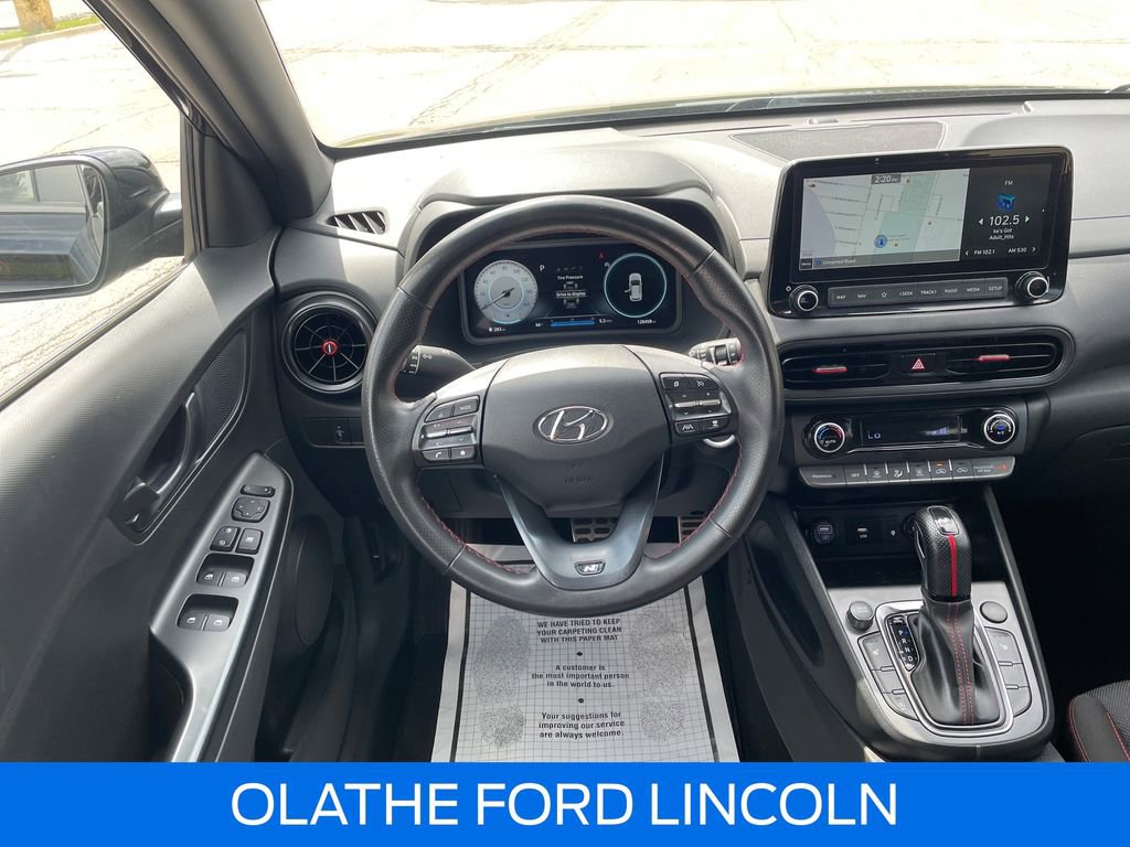 Used 2022 Hyundai Kona N Line w/ Tech Package FWD image 23