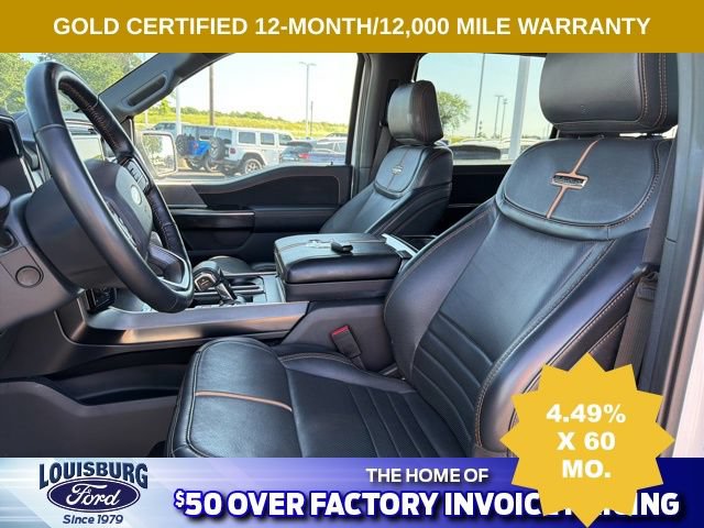 Certified 2023 Ford F150 Platinum w/ Equipment Group 701A High AWD/4WD image 8