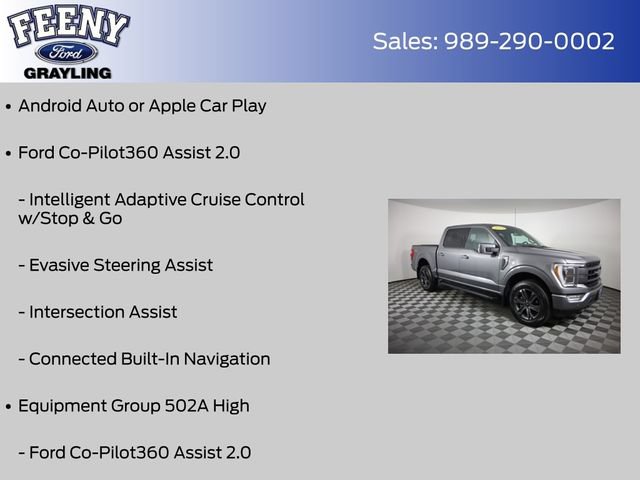 Certified 2023 Ford F150 Lariat w/ Equipment Group 502A High AWD/4WD image 8