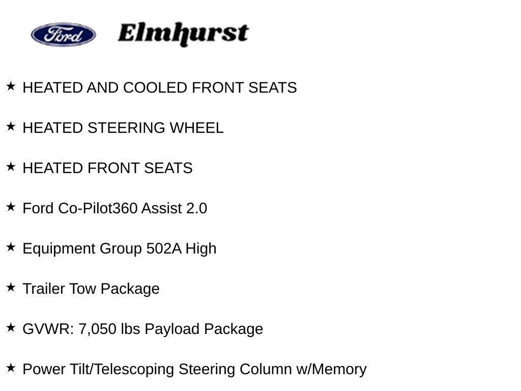 Certified 2023 Ford F150 Lariat w/ Equipment Group 502A High AWD/4WD image 11