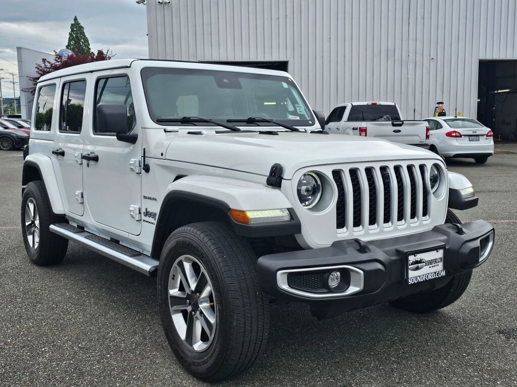 Used 2023 Jeep Wrangler Unlimited Sahara w/ LED Lighting Group AWD/4WD image 7