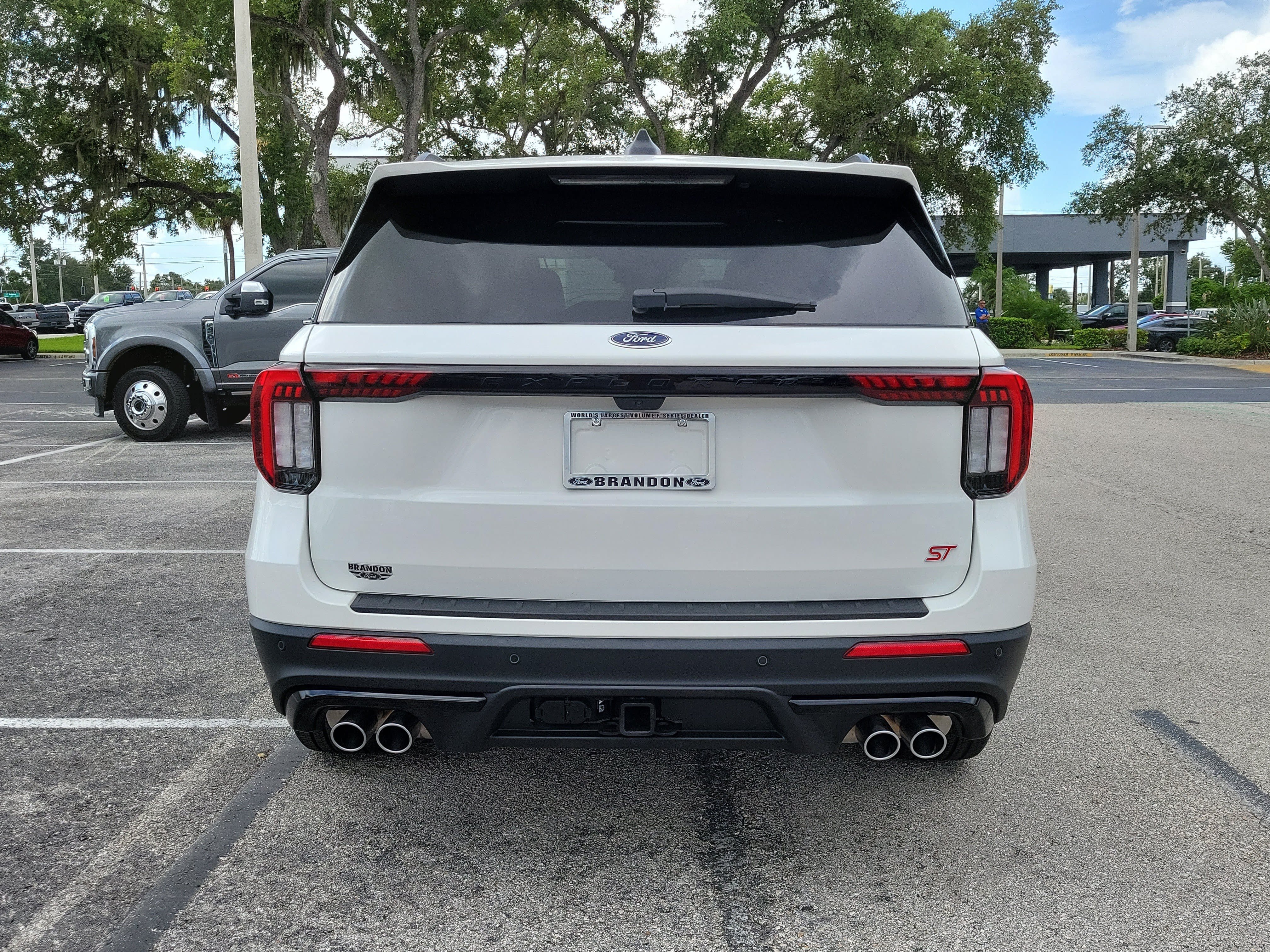 Certified 2025 Ford Explorer ST w/ Sun And Sound Package RWD image 8