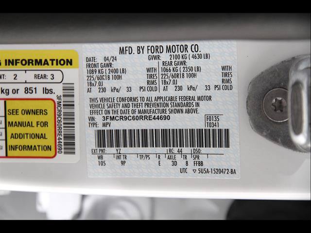 Certified 2024 Ford Bronco Sport Outer Banks AWD/4WD image 22