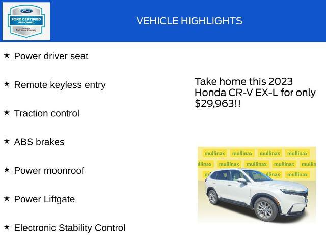 Used 2023 Honda CR-V EX-L image 17