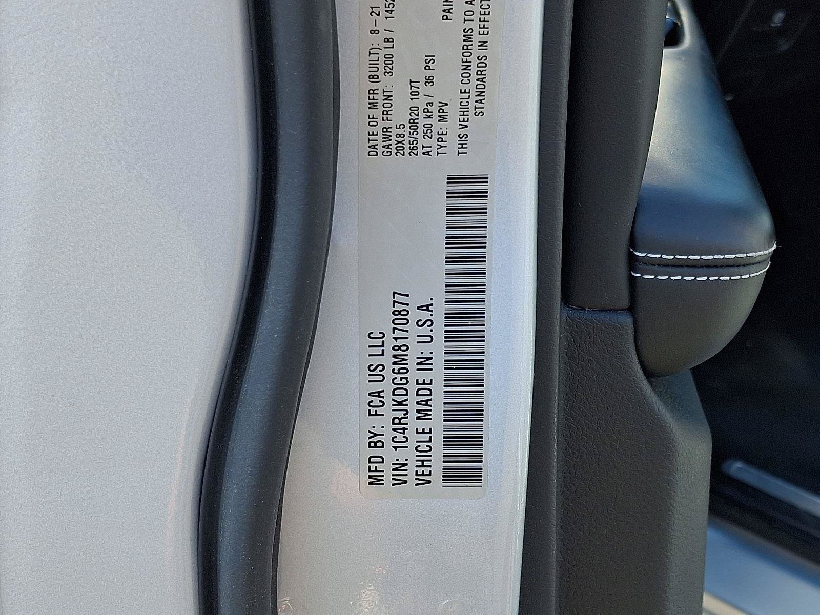 Used 2021 Jeep Grand Cherokee L Overland AWD/4WD image 26