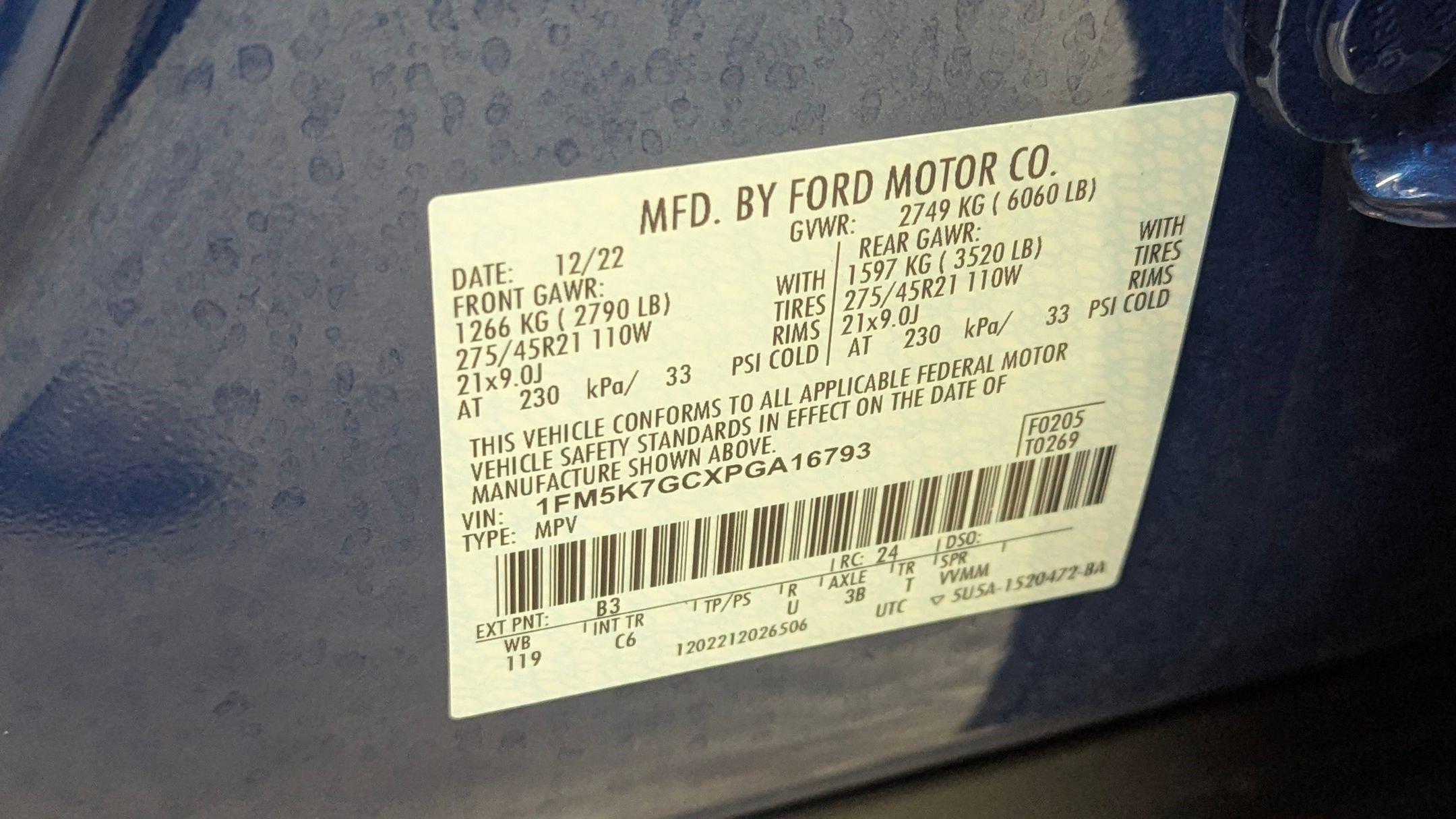 Certified 2023 Ford Explorer ST w/ Equipment Group 401A image 19