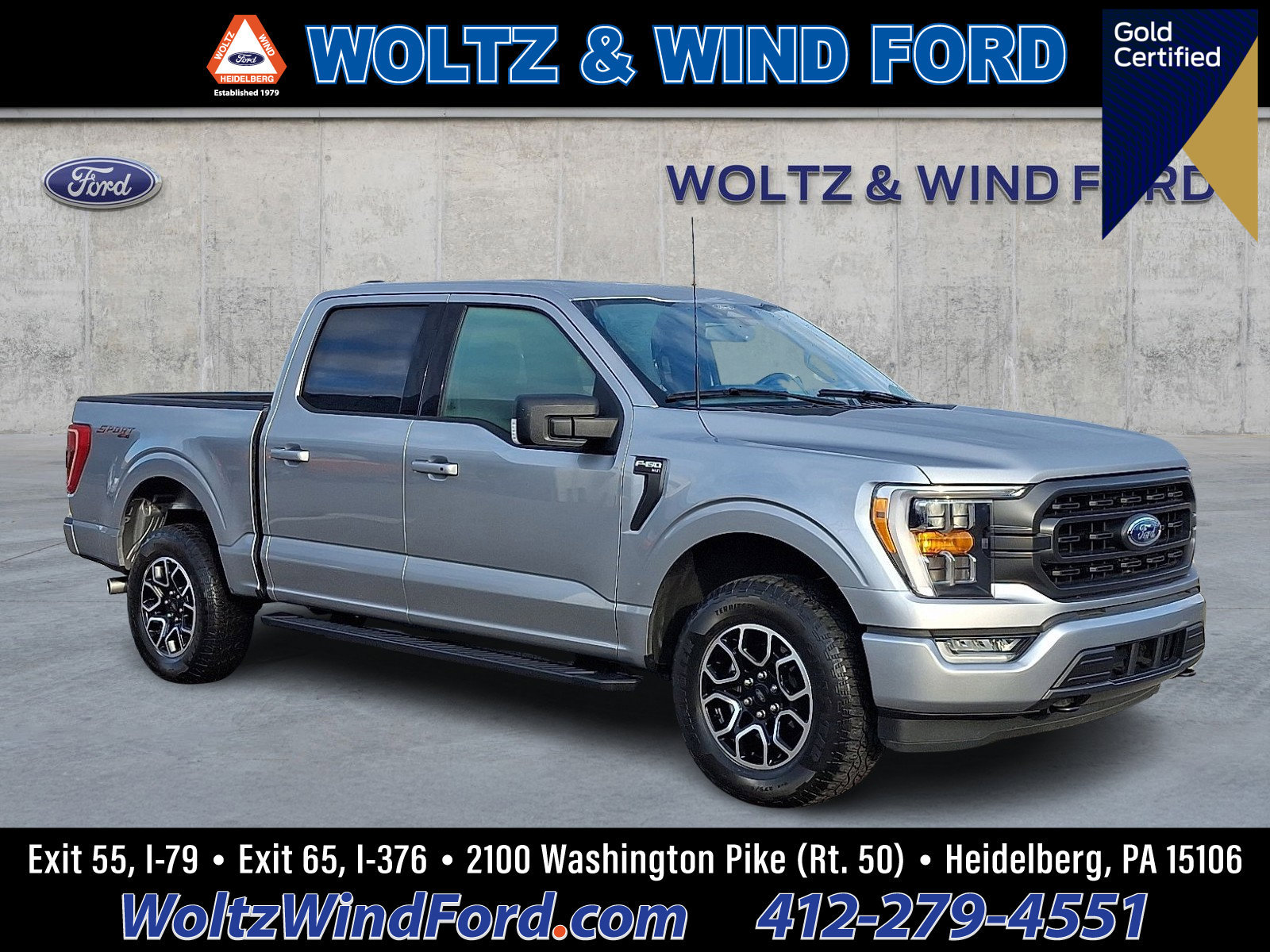 Certified 2022 Ford F150 XLT w/ Equipment Group 302A High image 1