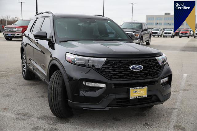 Certified 2022 Ford Explorer ST-Line w/ Class IV Trailer Tow Package