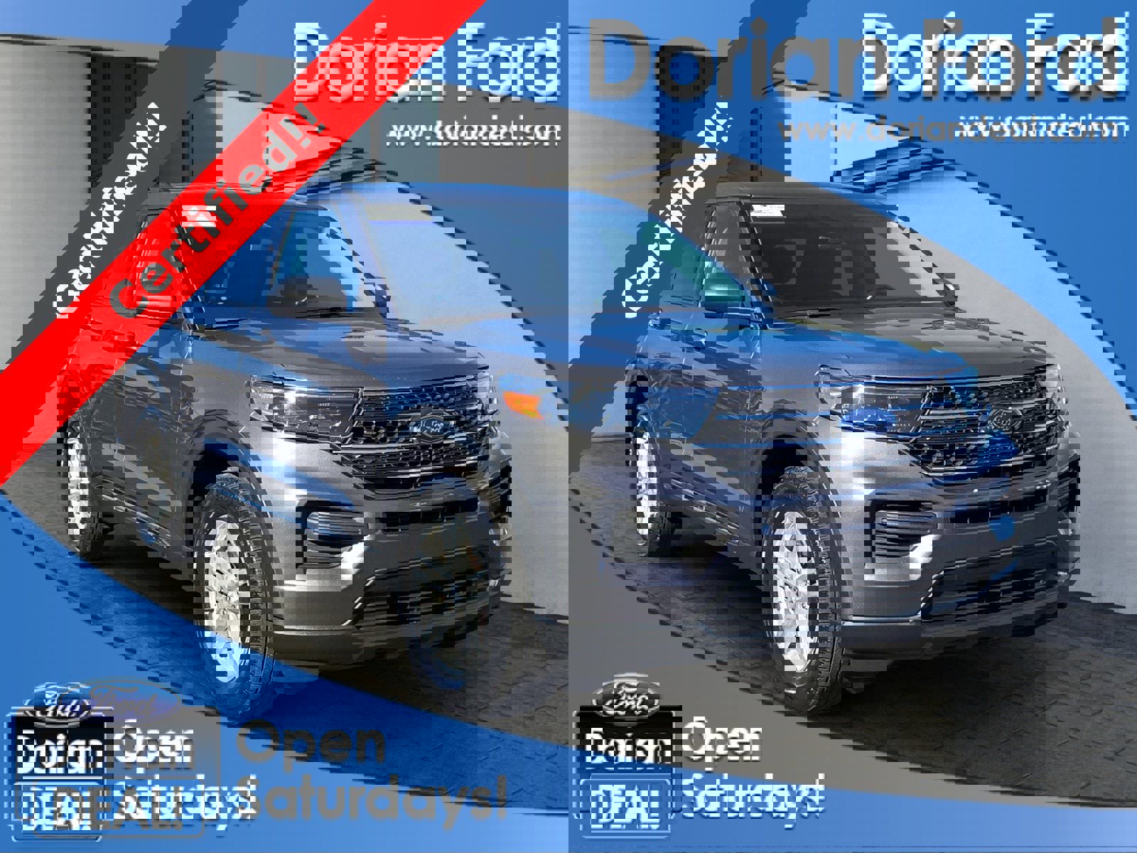 Certified 2022 Ford Explorer XLT image 7