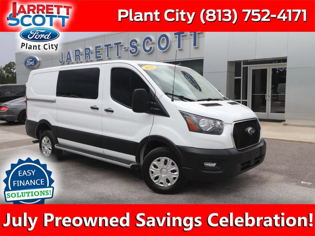 Certified 2025 Ford Transit 250 Low Roof w/ Exterior Upgrade Package RWD image 1
