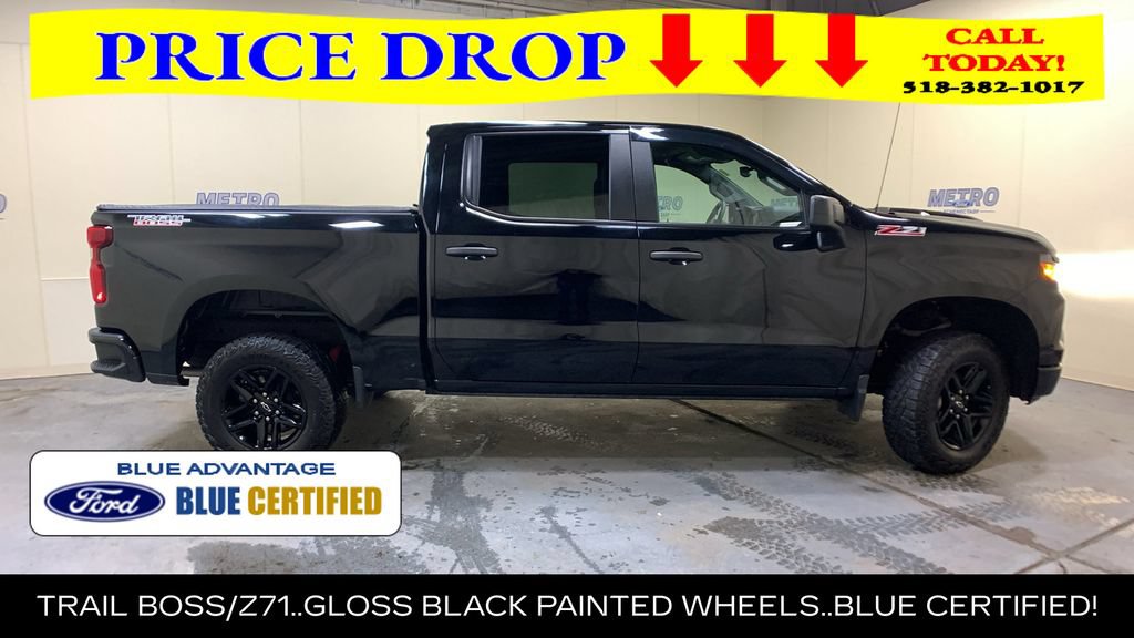 Used 2024 Chevrolet Silverado 1500 Custom Trail Boss AWD/4WD image 2